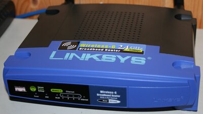 Linksys WRT54G router
