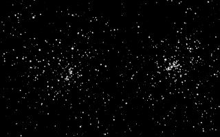 NGC 869 & 884 double cluster in Perseus