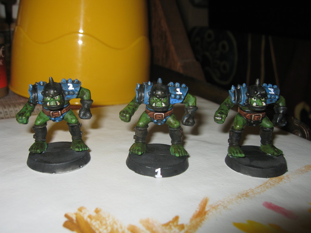 progress in painting minis