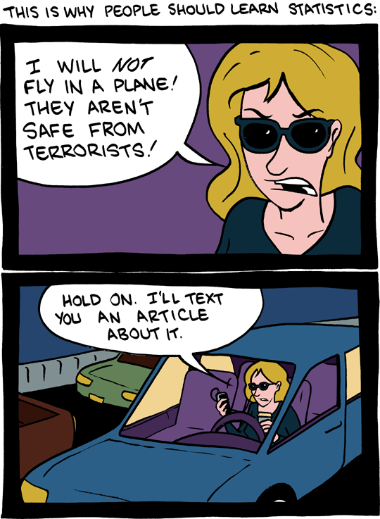 SMBC: Why people should learn statistics