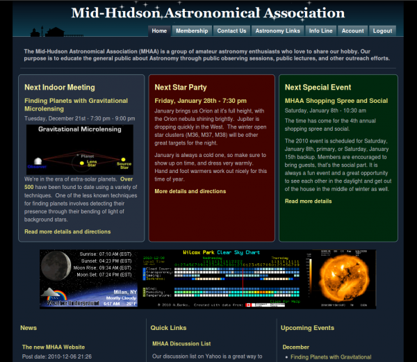 New Mhaa Website