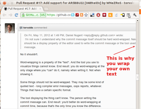 Text Wrap Irony