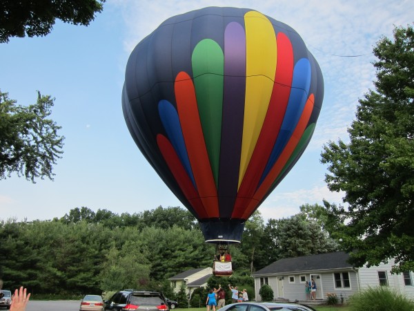 Walkway Balloon Launch