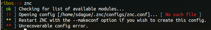znc fail