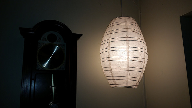 SlimStyle in a paper lantern, notice you don't see the donut.