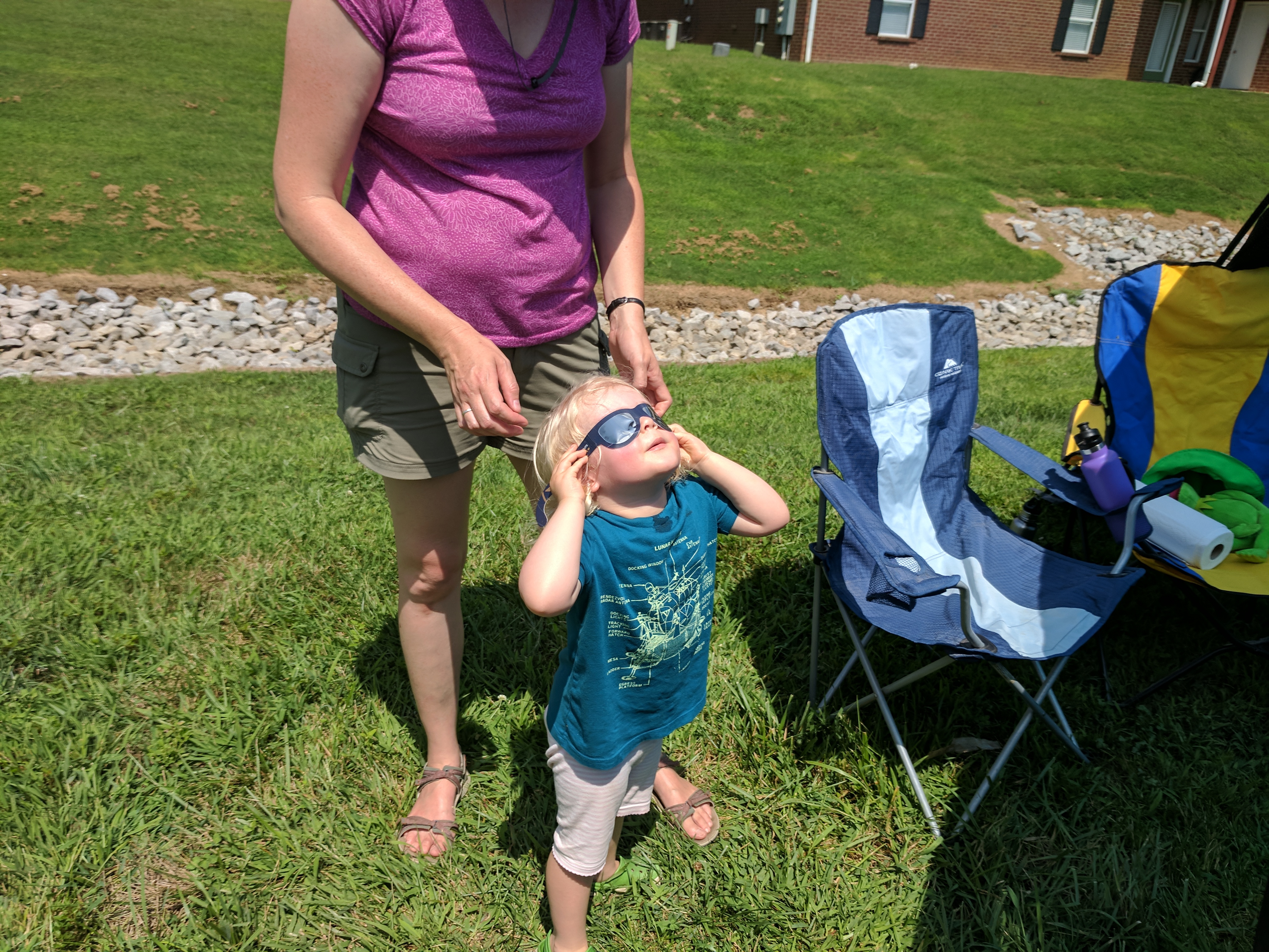 Eclipse glasses on!