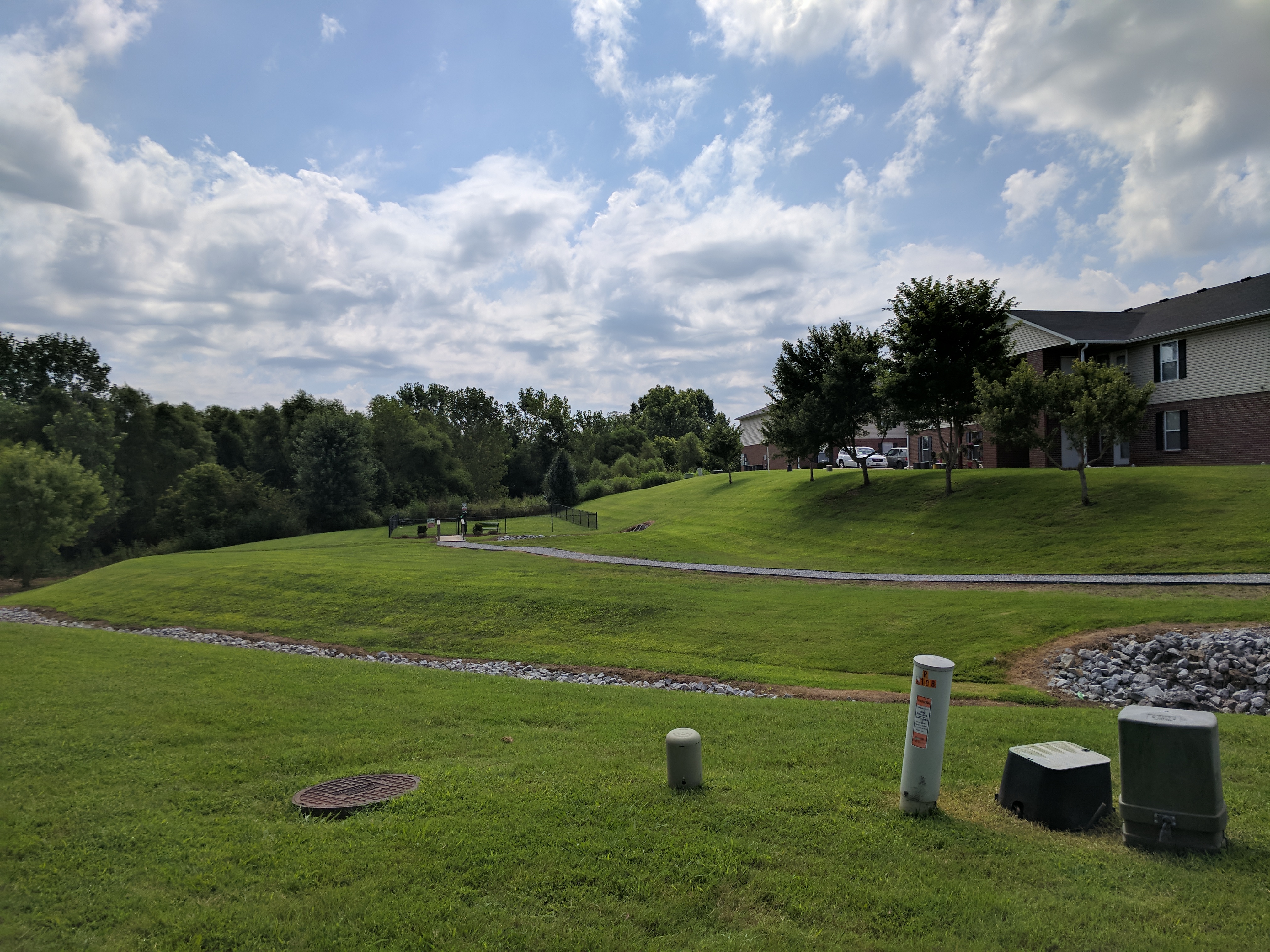 Our setup area for the eclipse